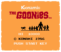 Tela-título do jogo da versão NES/Famicom