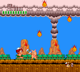 Adventure Island, NES, Jogos