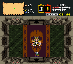 Mas... é o Ganon do Zelda 1... com gráficos do Zelda 3?
