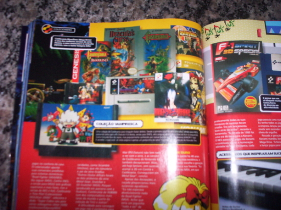 Fiquei com uma leve inveja dos Castlevanias originais do Marcelo Tini, um cara que coleciona games da Konami!