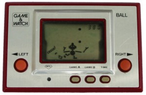 O primeiro Game & Watch.