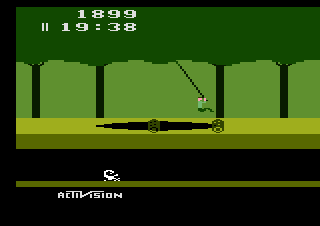 Pitfall! - Clássico eterno do Atari 2600!
