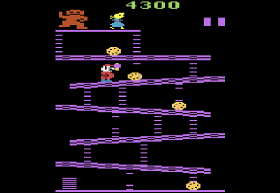 Donkey Kong no Atari 2600.