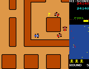 Recordar é envelhecer: Rally-X (Arcade) – GAGÁ GAMES