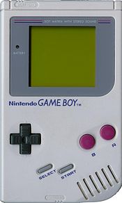 O portátil Game Boy.