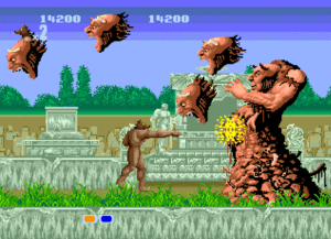 Altered Beast no Mega Drive