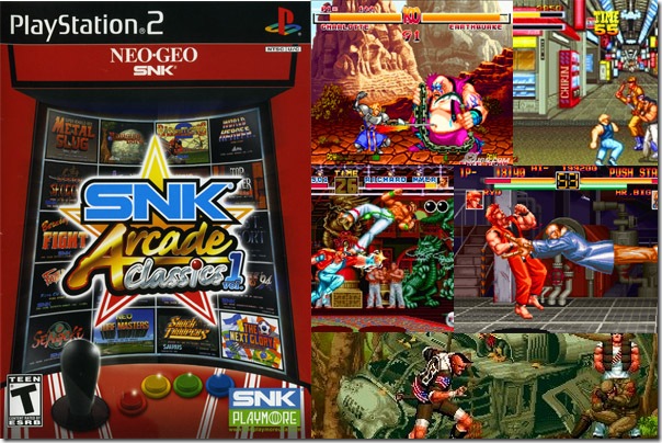 SNK arcade banner copy