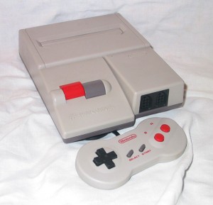 O Famicom AV, um dos consoles preferidos do colecionador Daniel. 