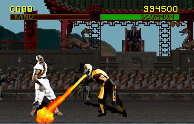 O violento Mortal Kombat!