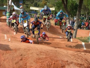 Foto do Campeonato Europeu de BMX em 2005