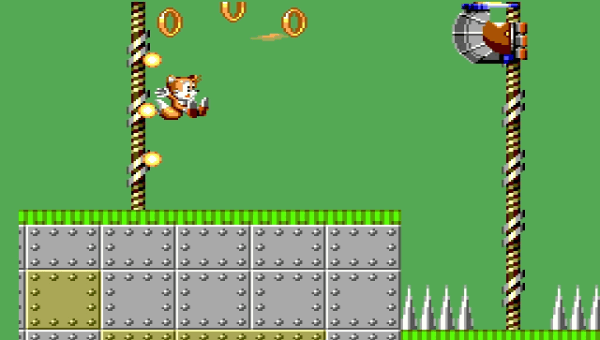 Sonic Chaos (Master System) está em um nível abaixo dos títulos