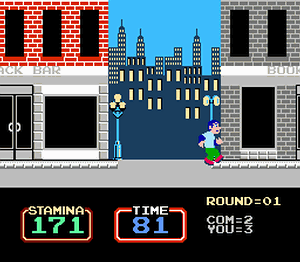 Urban Champion, NES, Jogos